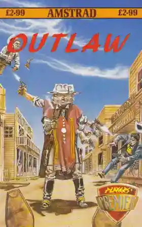 Outlaw (UK) (1990) (Trainer)-Amstrad CPC